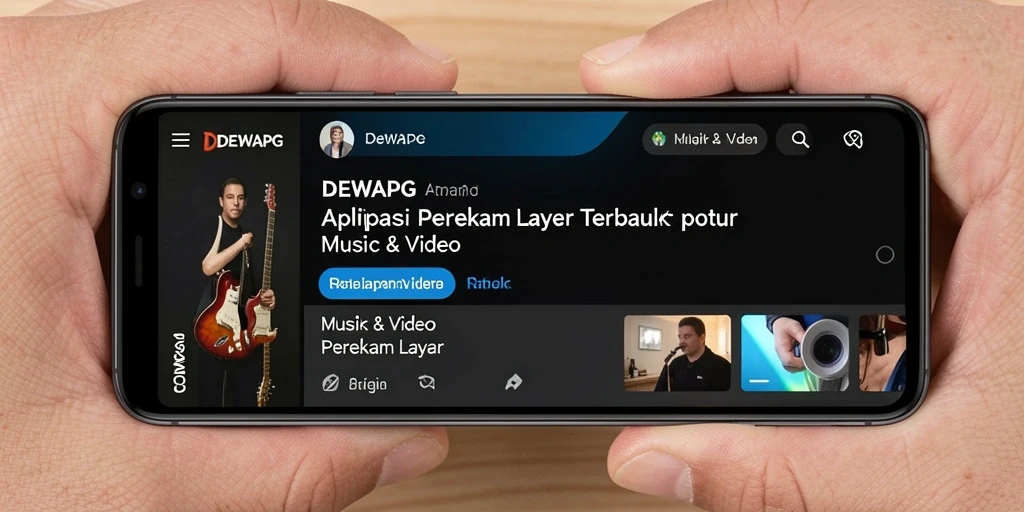 Tampilan antarmuka aplikasi DEWAPG yang intuitif dan mudah digunakan.